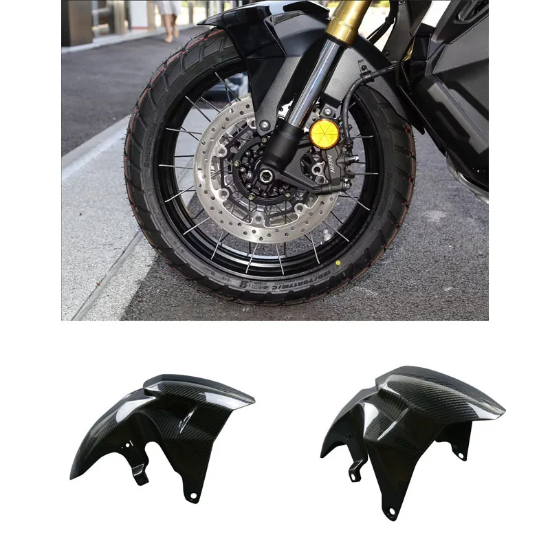 

Подходит для HondaHONDAXADV750, модификация кузова мотоцикла, переднее крыло из углеродного волокна, пластина для удаления грязи, корпус