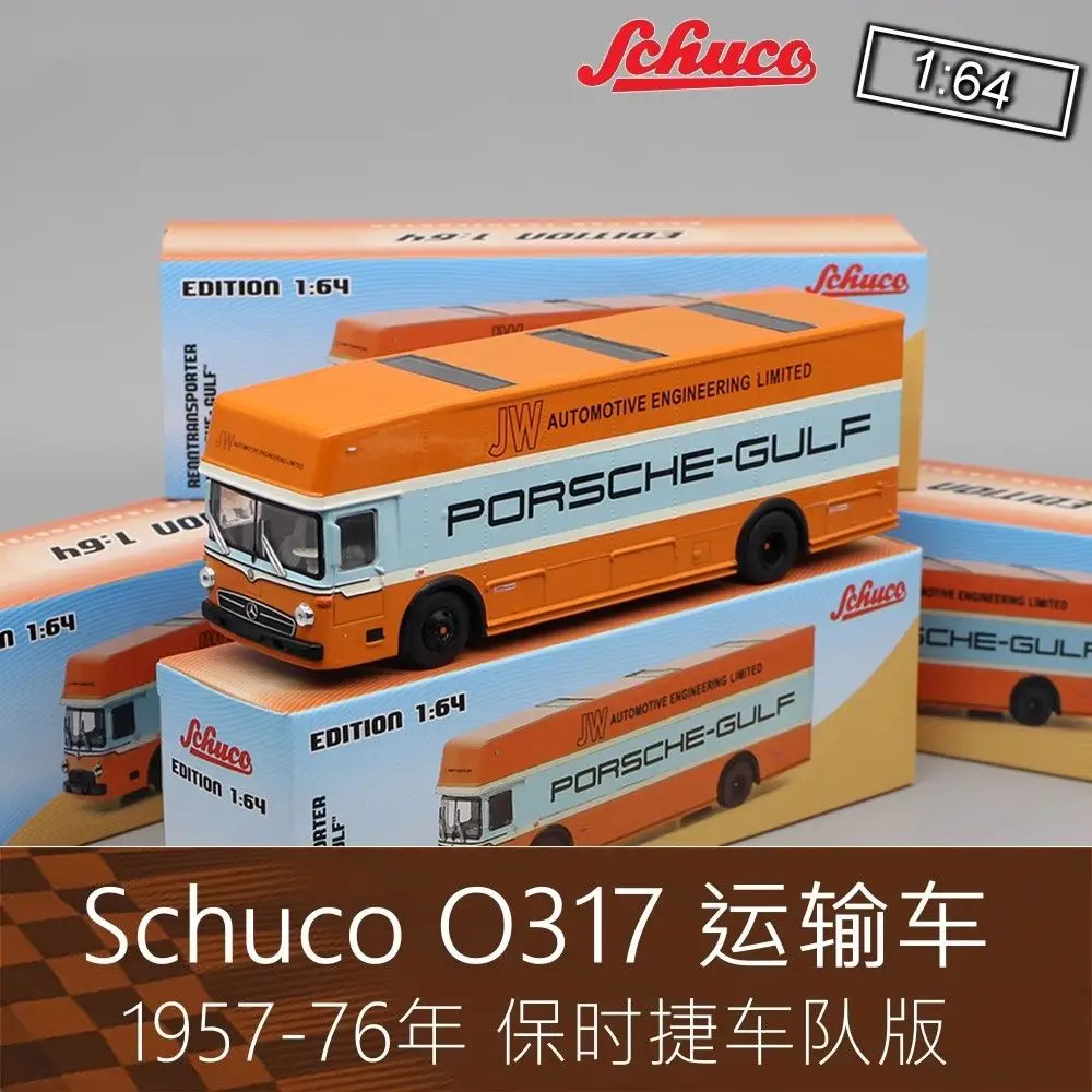 

Schuco 1:64 Bay Transport Truck Engineering Truck Model O317 Alloy Model