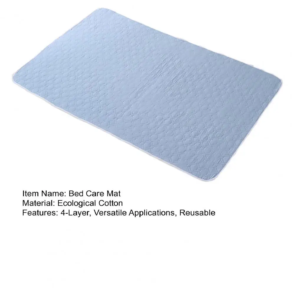

Washable Incontinence Pads for Elderly & Pets - Leak-Proof Bed Care Mats, Ideal for Menstruation & Home Use, Multiple Sizes