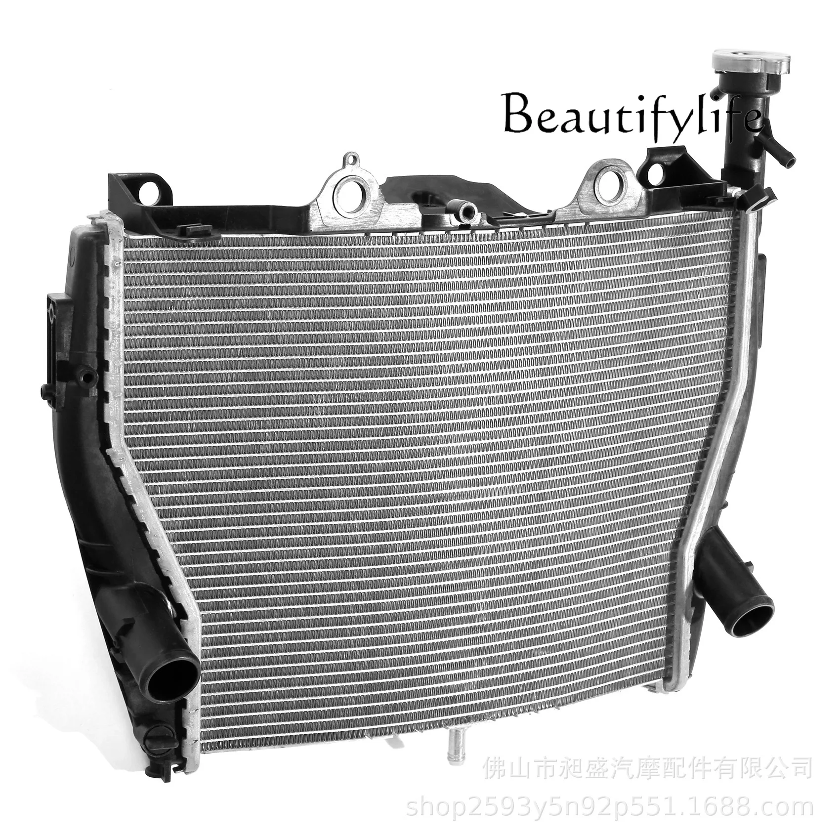 LS Suitable for S1000RR double R water tank radiator HP4 RACE 09-18 years modified cooling assembly