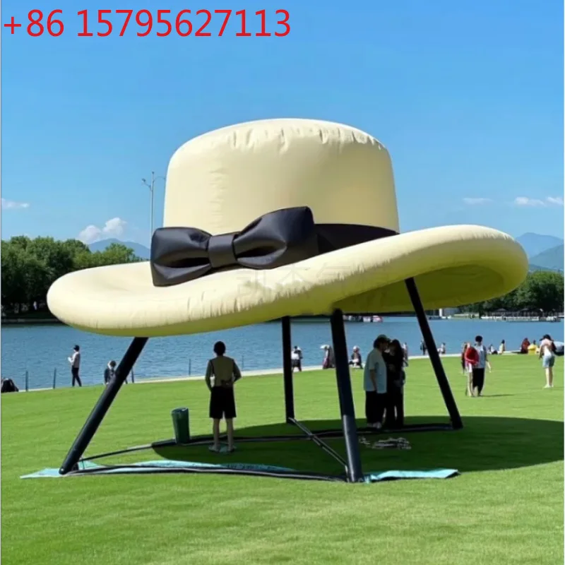 

Надувная декоративная модель головного убора, большой размер, для улицы, защита от солнца, для кемпинга, весенне-летняя атмосфера, реквизит для фотосессий