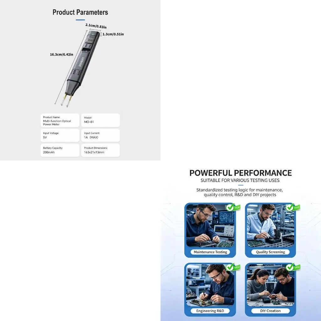 Electronic Part Test Pen with Spring Contact Heads and Indicators Light high quality