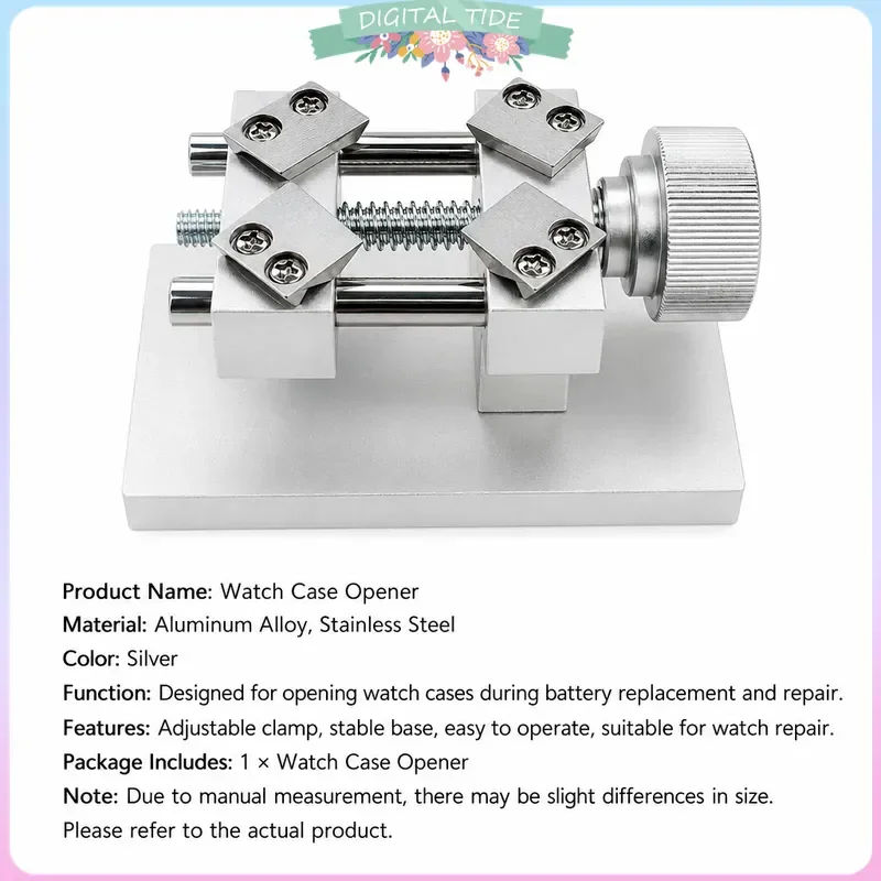 Professional Watch Bezel Opener Removal Tools Set Workbench Back Case Opener Tool Watch Part Repair Tool for Watchmake
