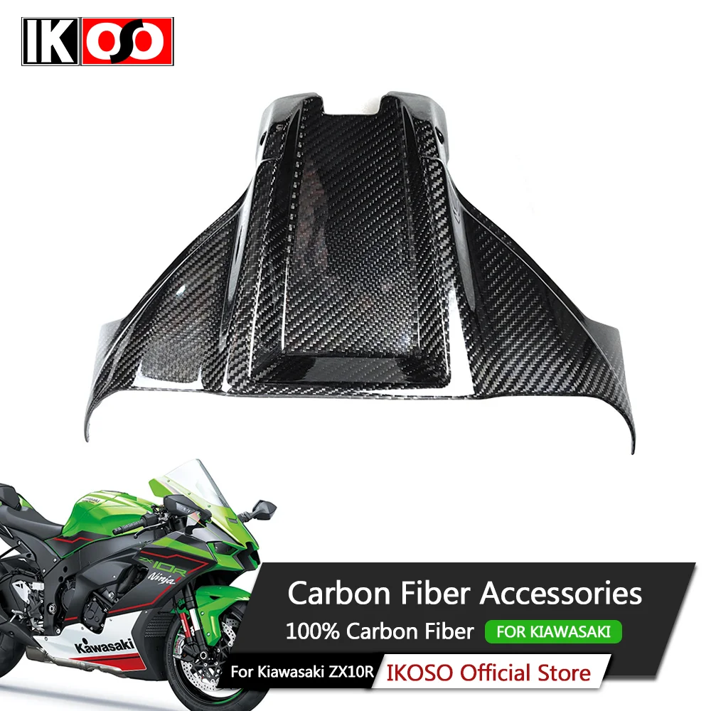 

For Kawasaki ZX-10R Carbon Fiber Upper Tank Airbox Cover 100% Full Dry Carbon Fiber Motorcycle Parts and Accessories 2011+