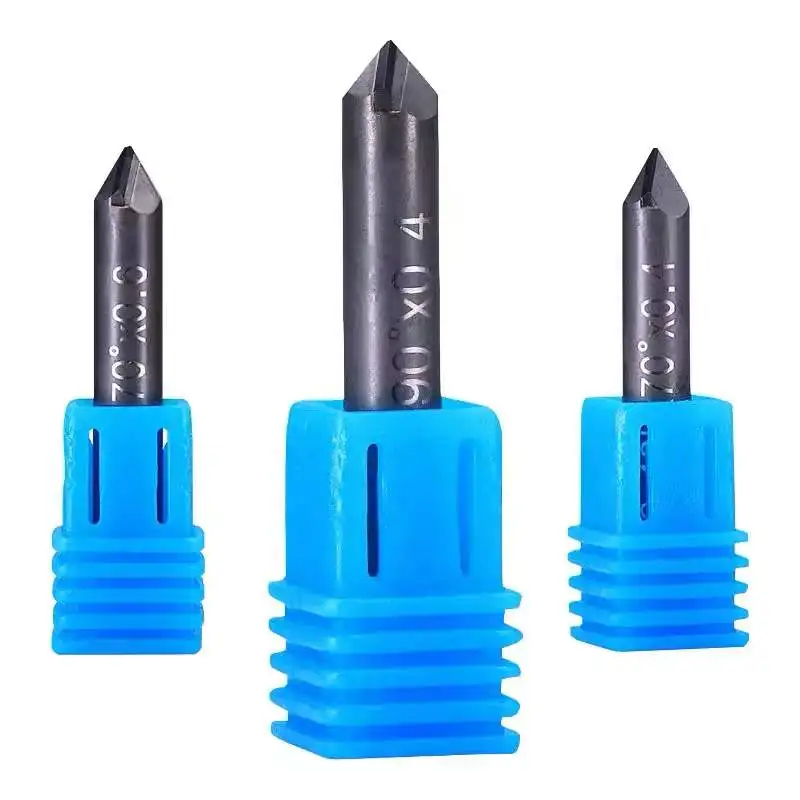 PCD diamond engraving bits engraver CNC Carving Tools Stone carbide Milling cutter on granite marble and ceramic 1pc