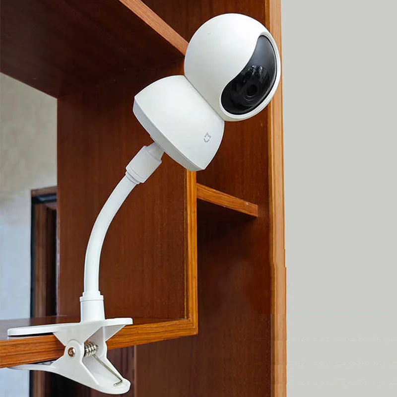 

Protable Flexible Camera Clamp Mount, Monitor Camera Holder Stand Webcam Monitor Punch-free Bendable Bracket Base Universal