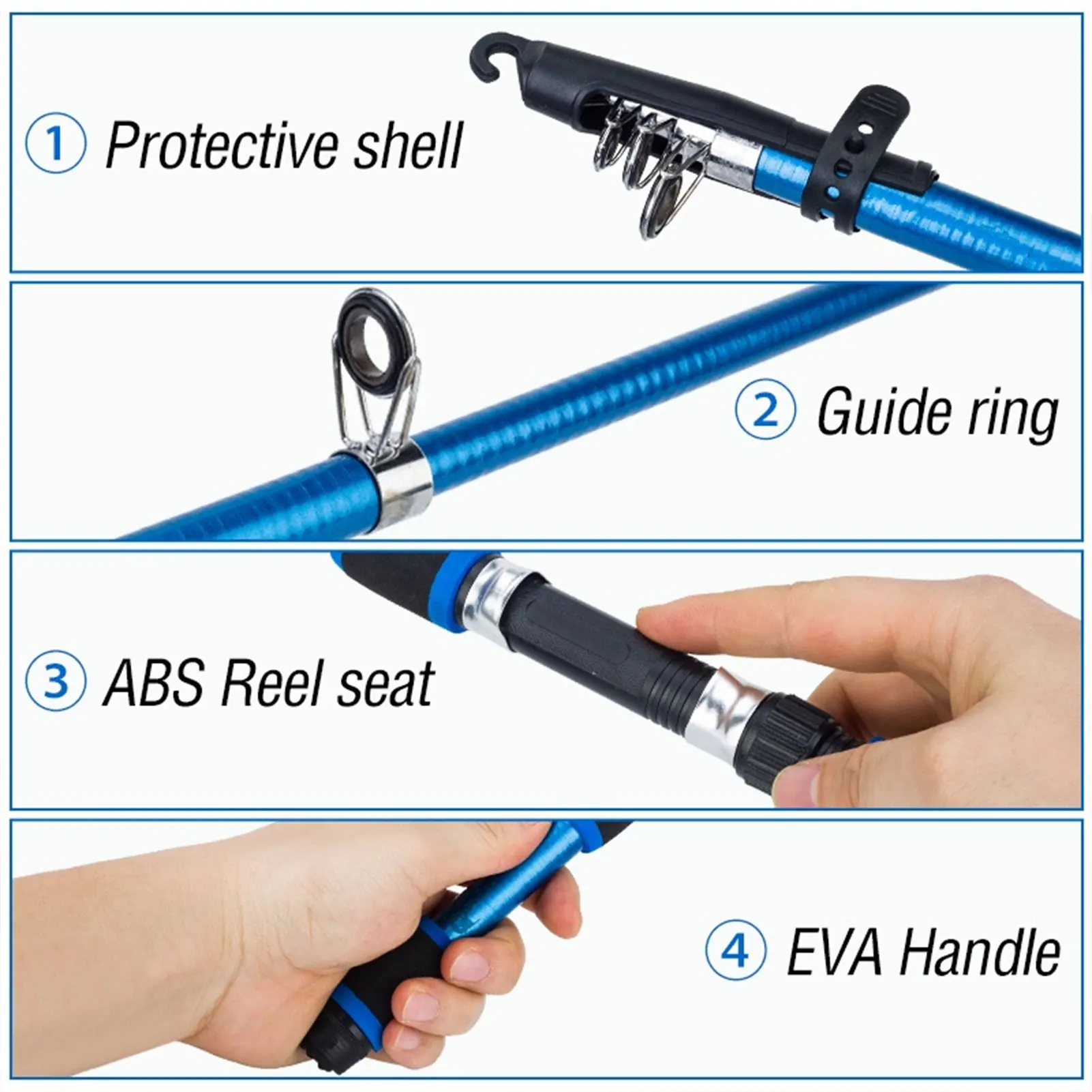 

Высокочувствительное утолщенное защитное крепление для рыболовной катушки из АБС-пластика для удилища, повышающее эффективность рыбалки