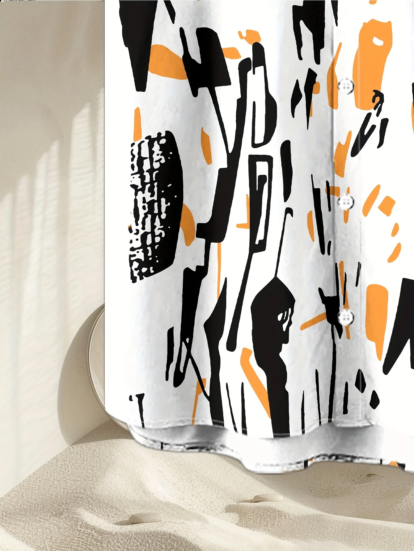 قميص رجالي جديد بأكمام قصيرة لصيف 2025 يسمح بمرور الهواء وخفيف الوزن غير رسمي للتزلج على الجليد ملابس رجالية مطبوعة ثلاثية الأبعاد