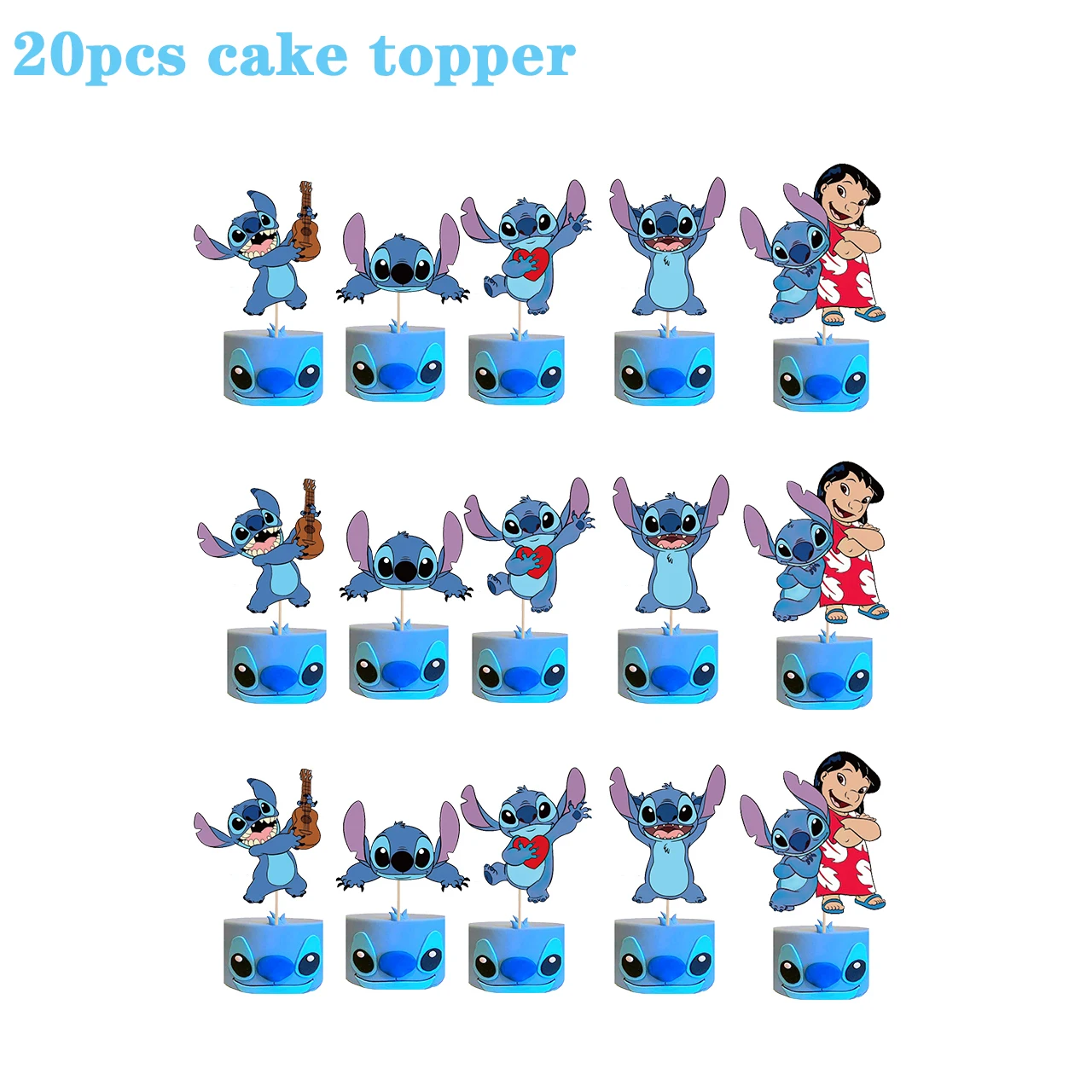 Lilo Stitch Birthday Party Decoration Boys Disposable Tableware Cup Plate Napkin Tablecloth Balloons Kids Baby Shower Supplies