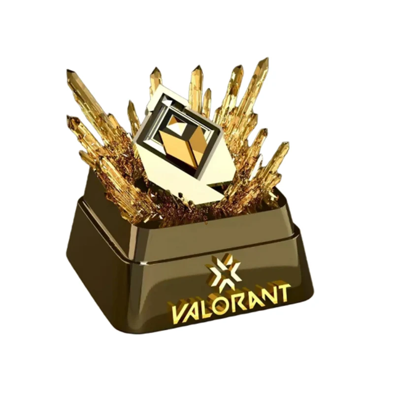 Valorant Level Theme Keycaps Resin Artisan 3D Handmade Personalize Customized Artisan Keycap for Mechanical Keyboard Accessories
