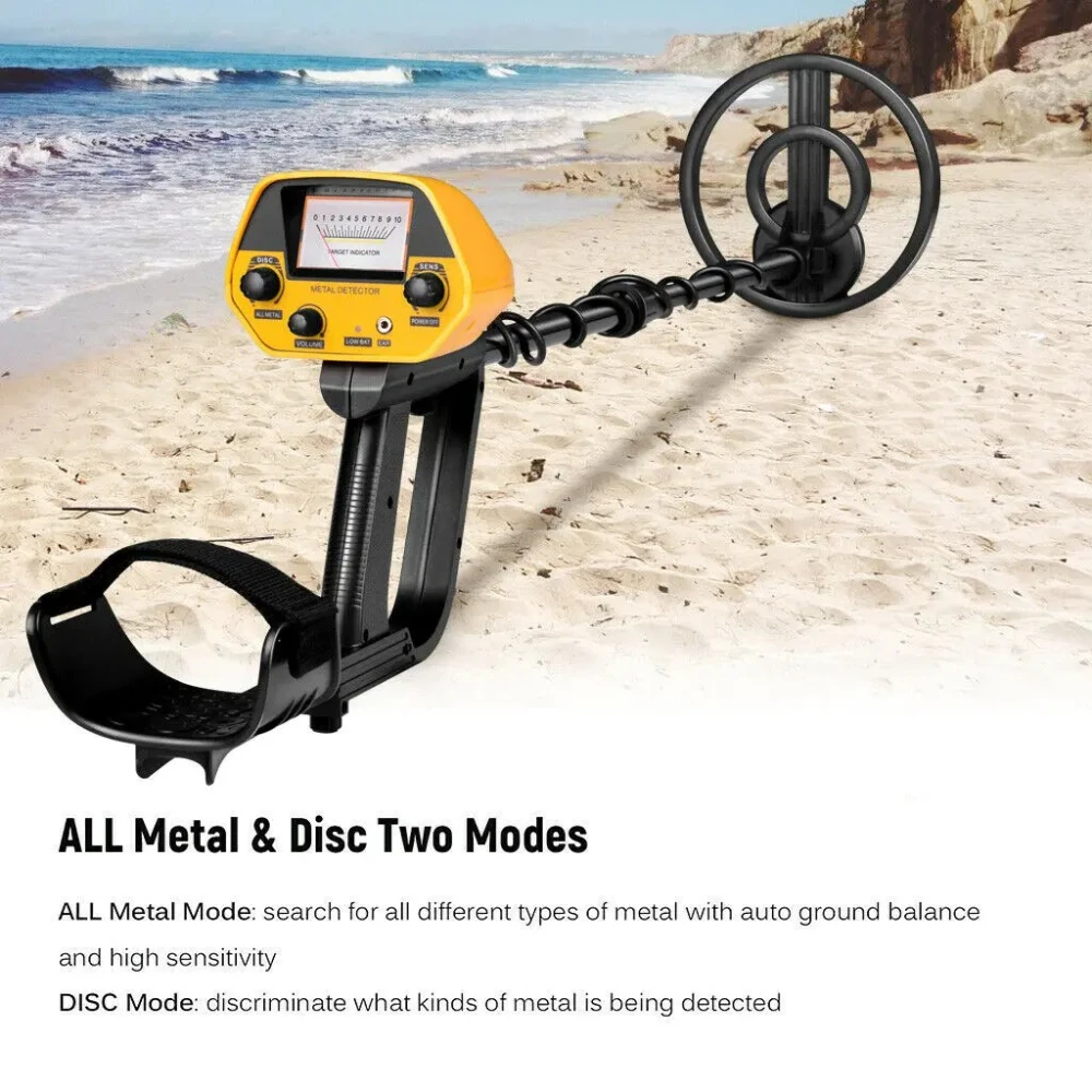 MD-5090 Metal Detector Detection Instrument Underground Metal Detector Metal Finder Gold Detector Hunter Treasure Gold Digger