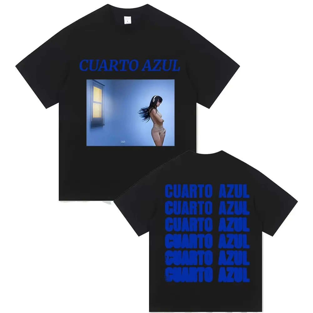 2026 Spring/Summer Aitana Cuarto Azul Tour Print T-Shirt - Men's and Women's Elegant Comfortable Cotton Casual T-Shirt