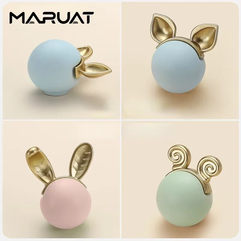 Ceramic Zodiac Animal Furniture Handles Kitchen Cabinets Bedrooms Wardrobes Drawers Children's Rooms Cartoon Handles