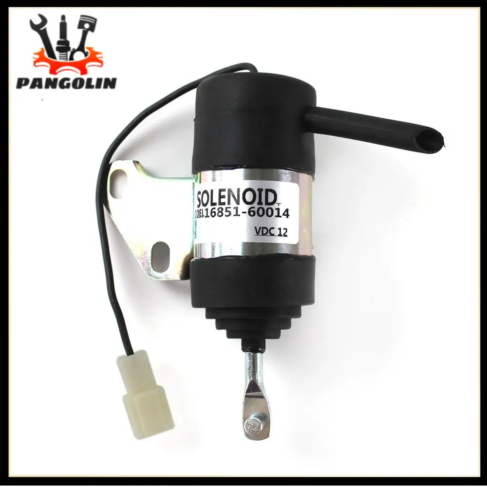 

Diesel Stop Kubota For 16851-60014 052600-4530 Solenoid 052600-4531 12V Denso Engine Parts Engines Components Valves Parts