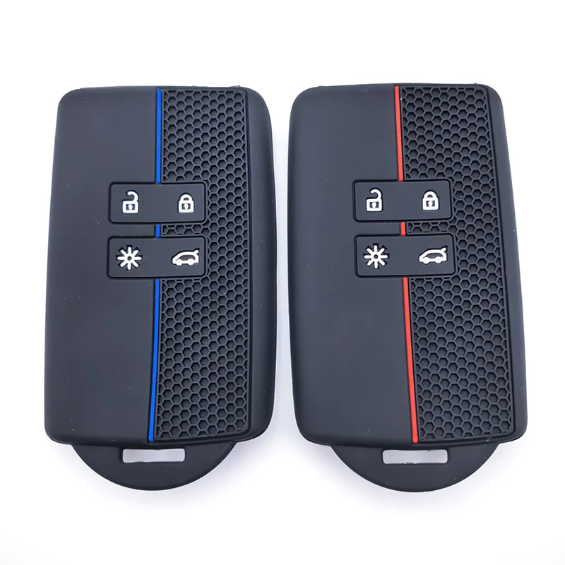 Silicone Car Key Cover For Renault Captur Koleos Kadjar Arkana Megane Dacia Duster Sandero Stepway Smart Remote Control Fob Case
