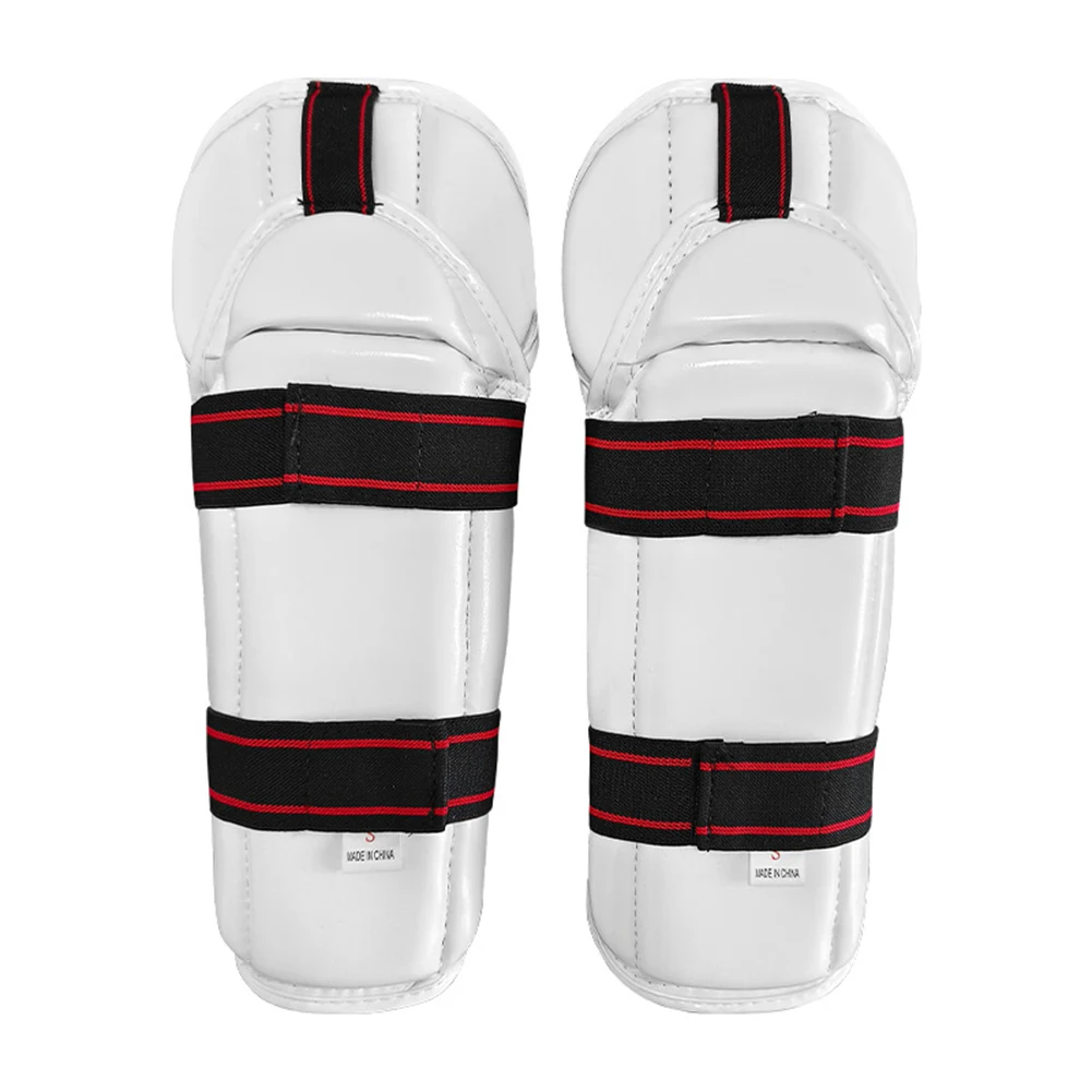 Elbow Protective Pads with EVA Liner Arm Protection Guard Adjustable Taekwondo Protective Gear for Muay Thai