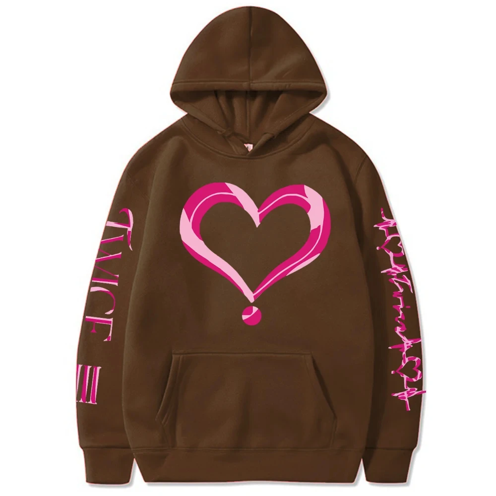 Kpop Twice 4Th World Tour Iii Casual Tracksuit Women Sweatshirts Pullover Hoodies hoodies women sweatshirts streetwear women