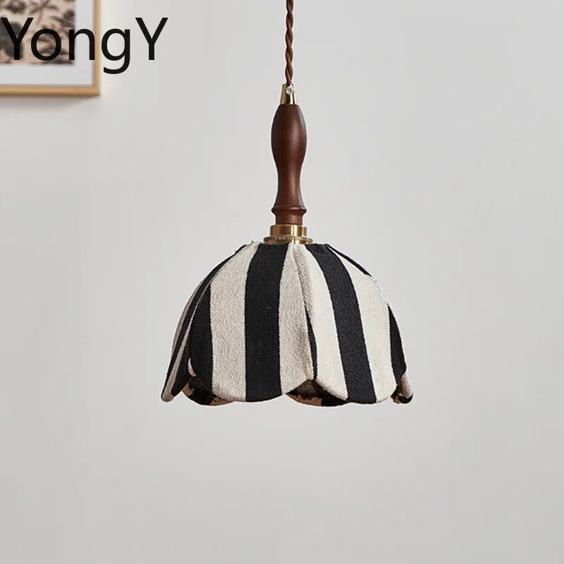 French niche bedroom bedside chandelier original retro high-end B & B restaurant