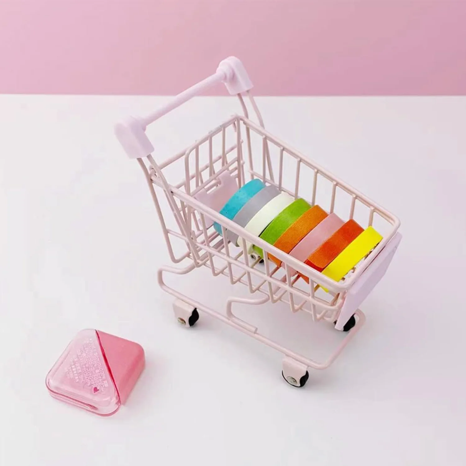 Supermarket Handcart,  Shopping Cart Supermarket Handcart Shopping Utility Cart  Desk  Toy Holder