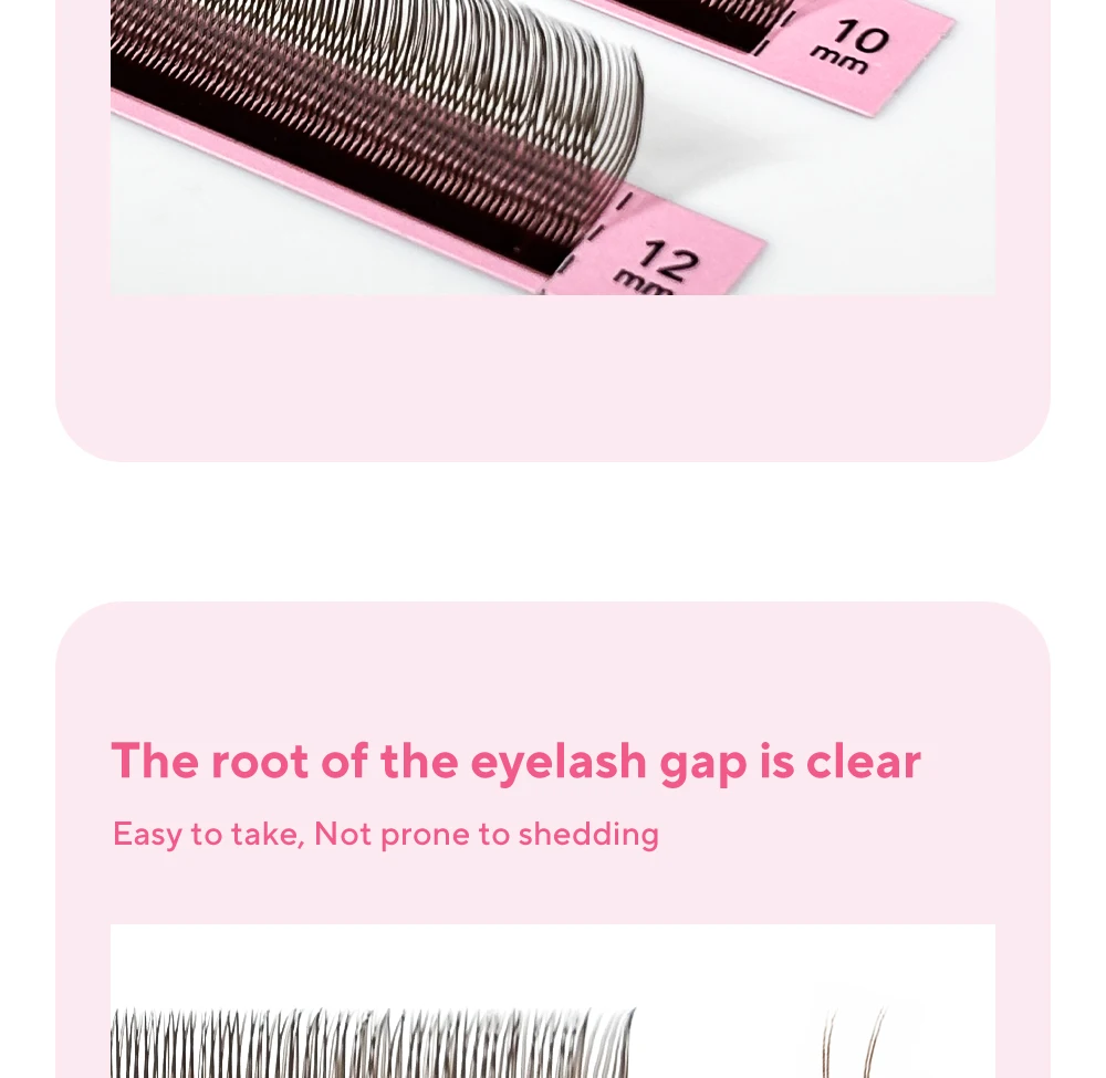U-Shaped YY Brown Eyelashes