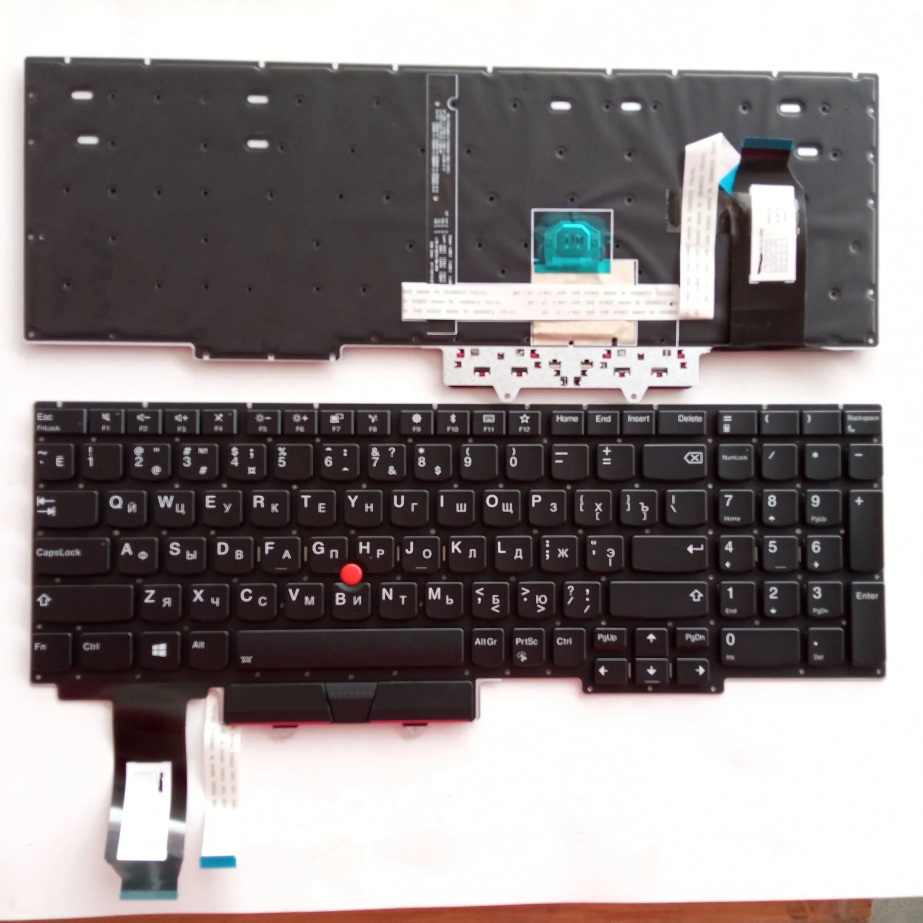 RU Layout for Lenovo Thinkpad E15 Gen1 GEN 2 20RD 20RE Laptop Keyboard