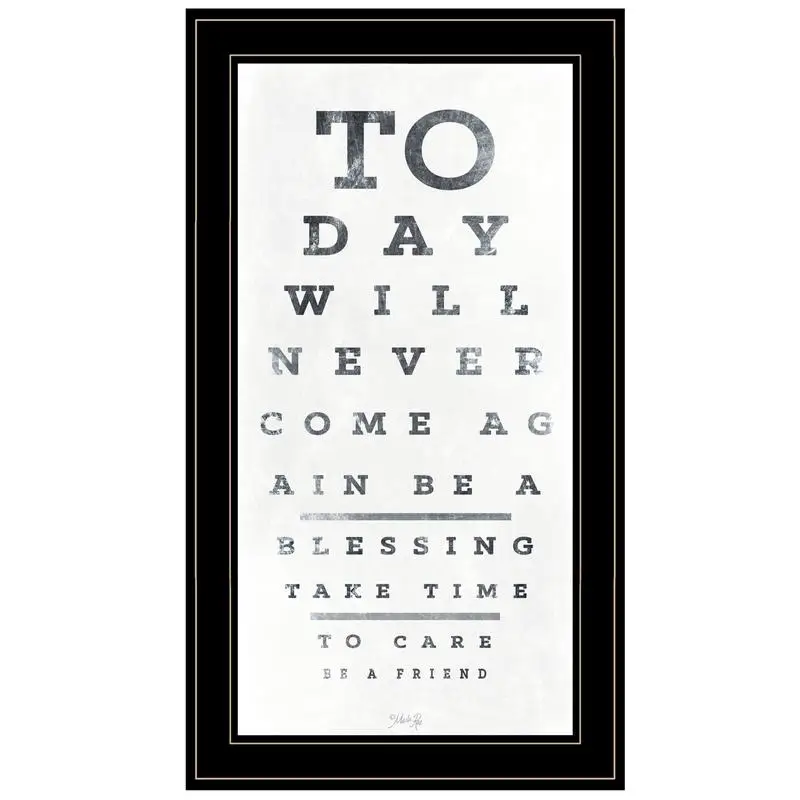 Framed Eye Chart Pr…