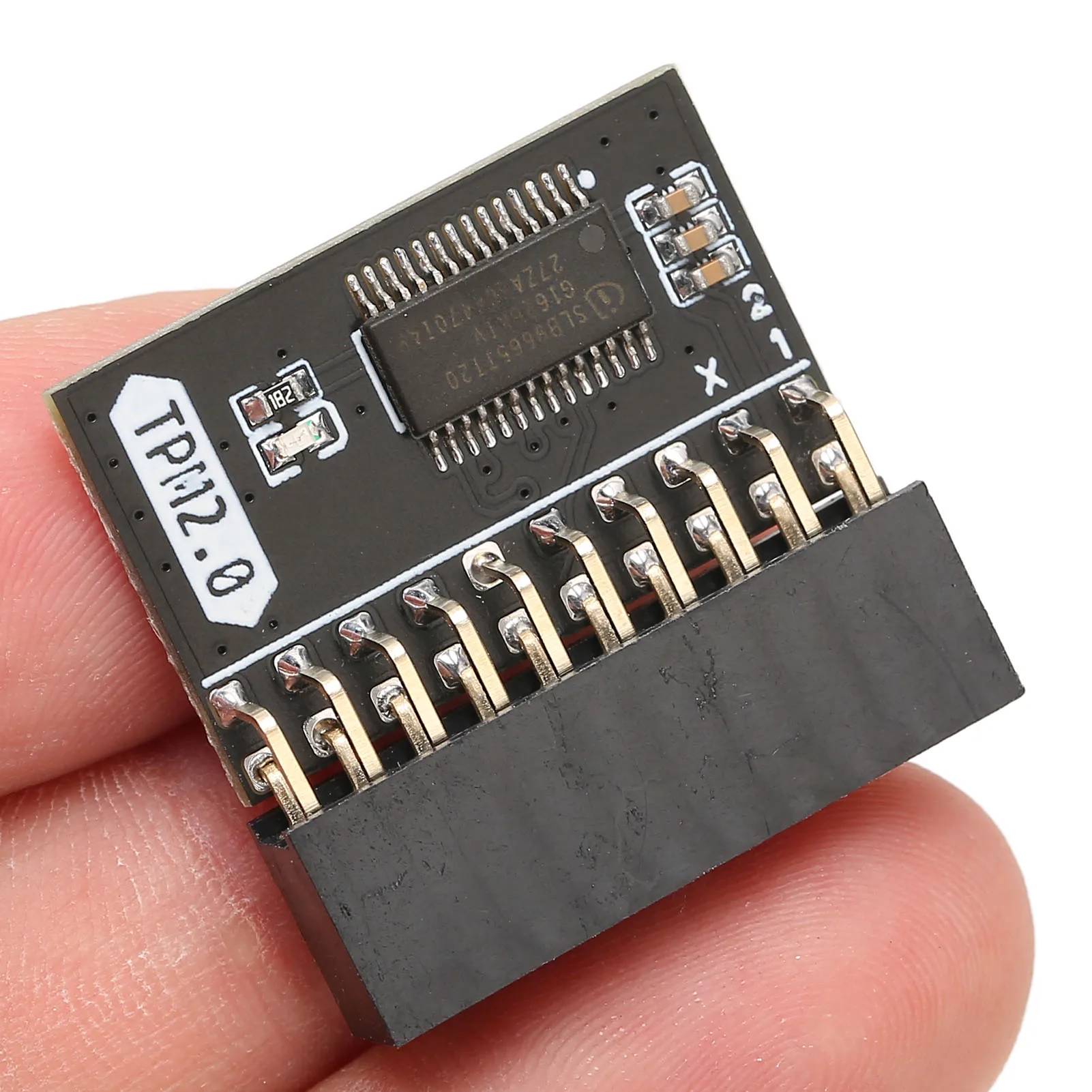 TPM 2.0 Encryption Security Module PCB 20Pin 2 10P Standalone Crypto Processor TPM 2.0 Module for Win11 for Gigabyte for ASUS