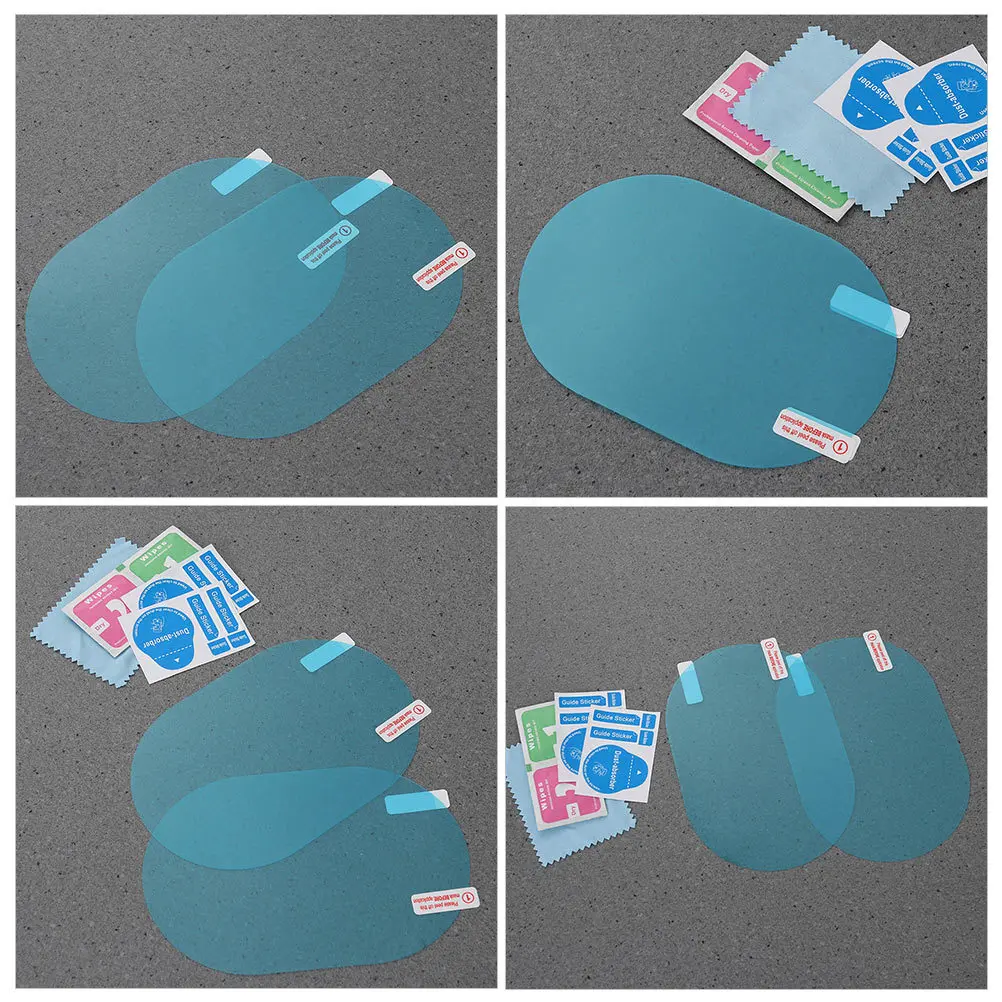 

Car Rearview Mirror Film Anti-Rain Anti-Fog Waterproof Scratch Resistant Sticker For Driving Vision Protector
