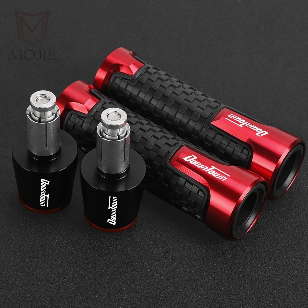 For KYMCO DOWNTOWN 125/200/300/350 ALLYEARE Motorcycle Accessories Handlebar Grips End Cap Plug Handle Grip Protector Handle bar