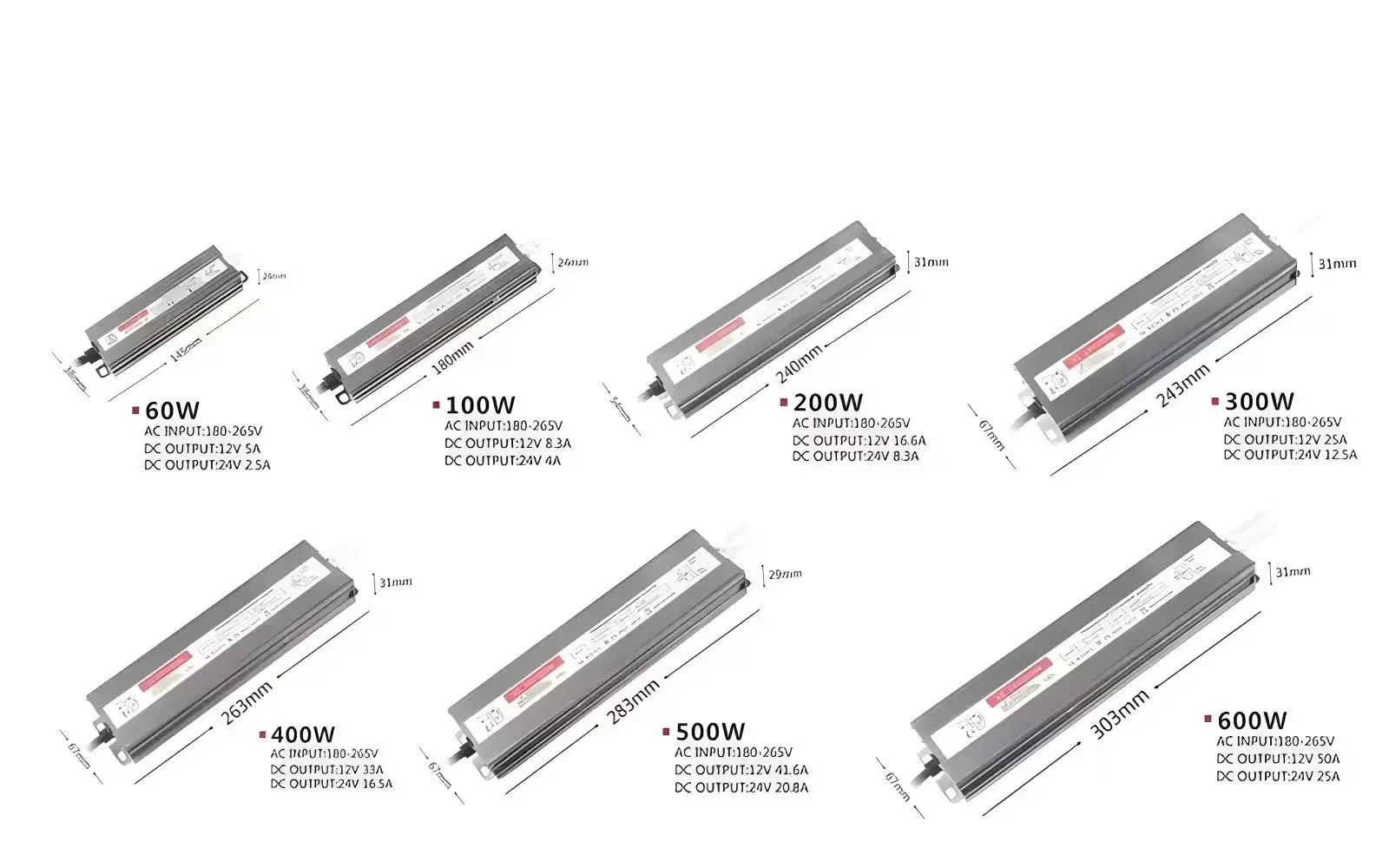 

Наружный светодиодный трансформатор переменного и постоянного тока: от 220 В до 12 В, 24 В, 12 В, мощность 24 В, драйвер питания IP68, водонепроницаемый, 60 Вт, 100 Вт, 200 Вт, 300 Вт, 400 Вт, 500 Вт, 600 Вт.