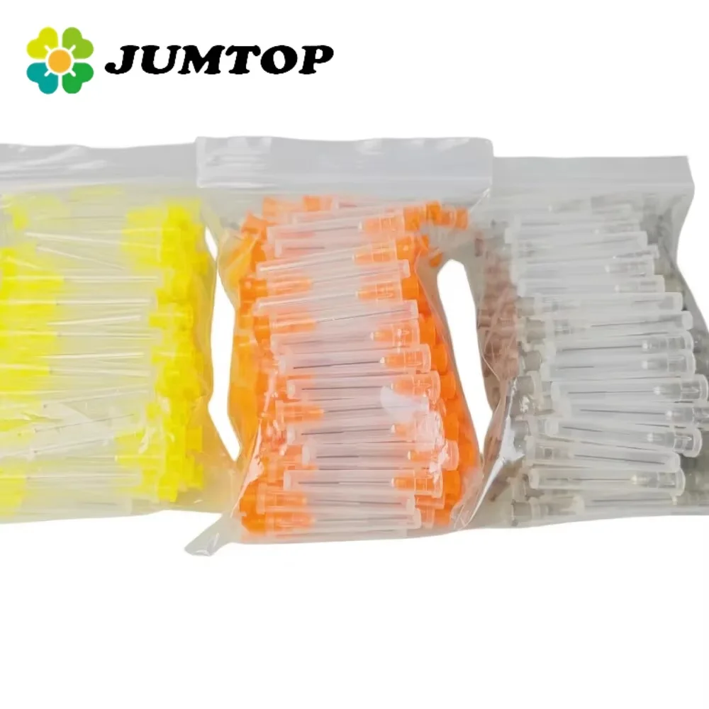 

JUMTOP 1 Bag Dental Endo Irrigation Needle Tip End-Closed Side Hole Endo Syringe Root Canal Washing Needle Tip
