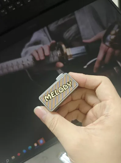 Fengjing Melody DJG Crisp Ding Push Slider Click Coin Tactile EDC Stress Relief Toy For Daily Leisure