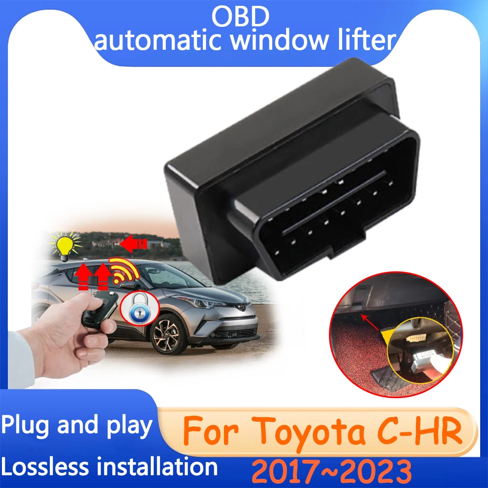 

Automatic Window Sunroof Lifter For Toyota C-HR CHR C HR 2017~2023 Accessories Car OBD Lock Device Modification Tuning 2018 2020