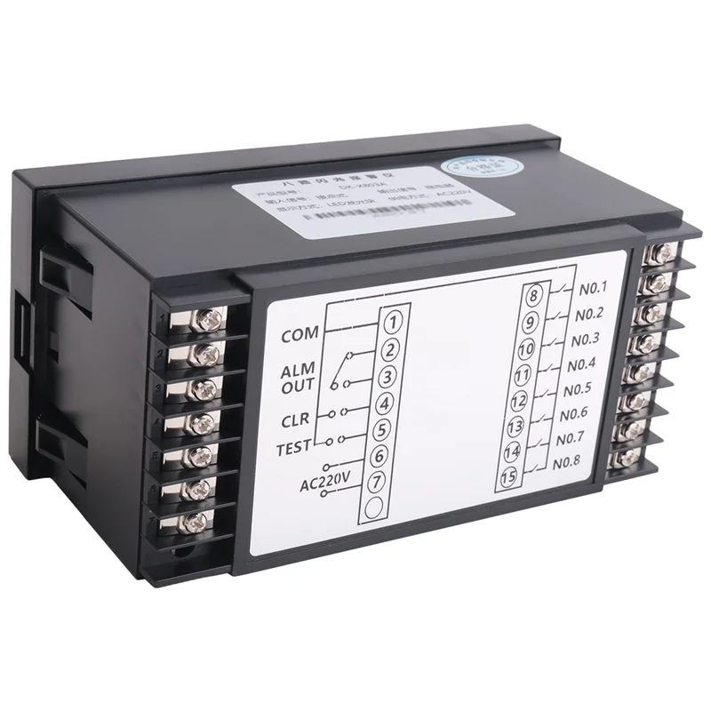 【PREÇO-DROP!】 Painel anunciador de alarme 8 canais AC220V Controlador de flash de som e luz Indicador de alarme LED industrial