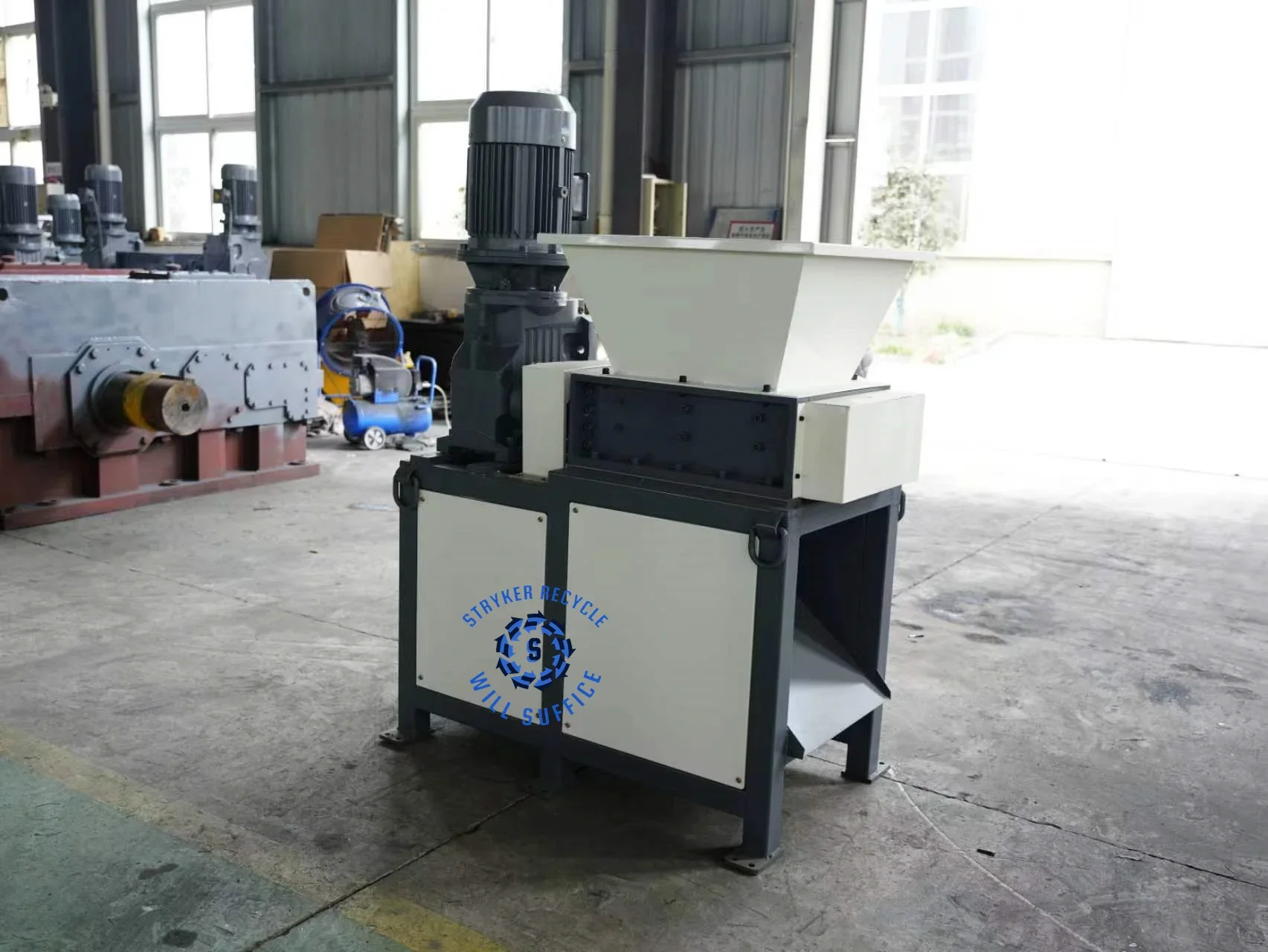 Industrial paper shredder machine mini shredder machine plastic used scrap metal shredder for sale