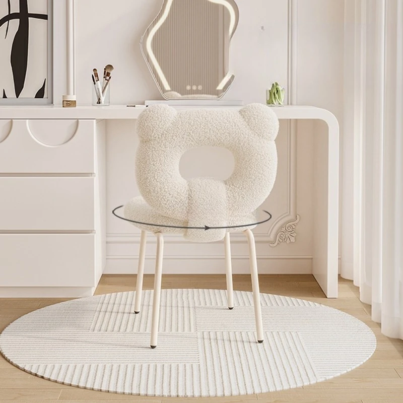 

Small apartment household dresser chair high-end nail stool