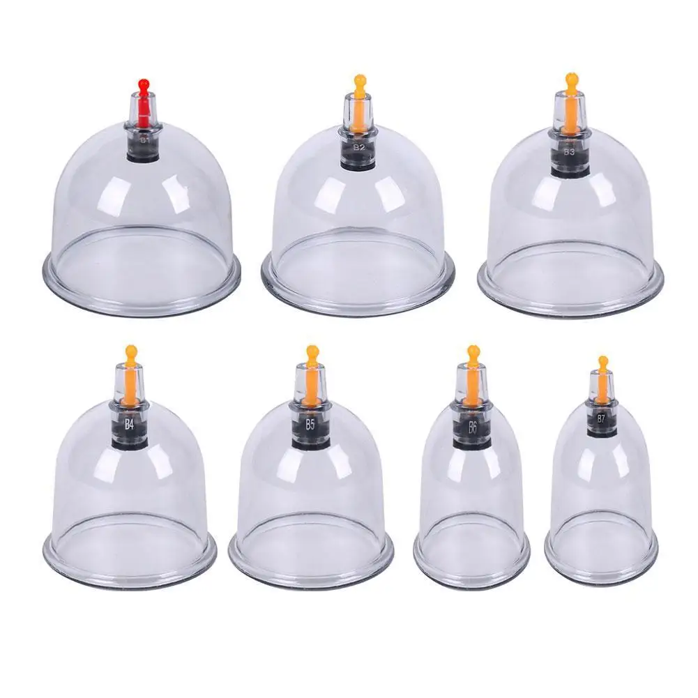 30-78mm Vakuum Schröpfen Massage Jar Dosen Chinesischen Medizin Physiotherapie Anti-Cellulite Saug Tassen Körper Massager Gesunde pflege