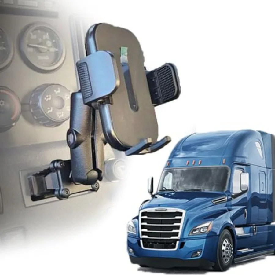 

Комплект держателя для телефона Smash Mount FL Freightliner Cascadia 2018-2026, совместимый с креплением RAM 1 дюйм, аксессуар для грузовиков, держатель для телефона M