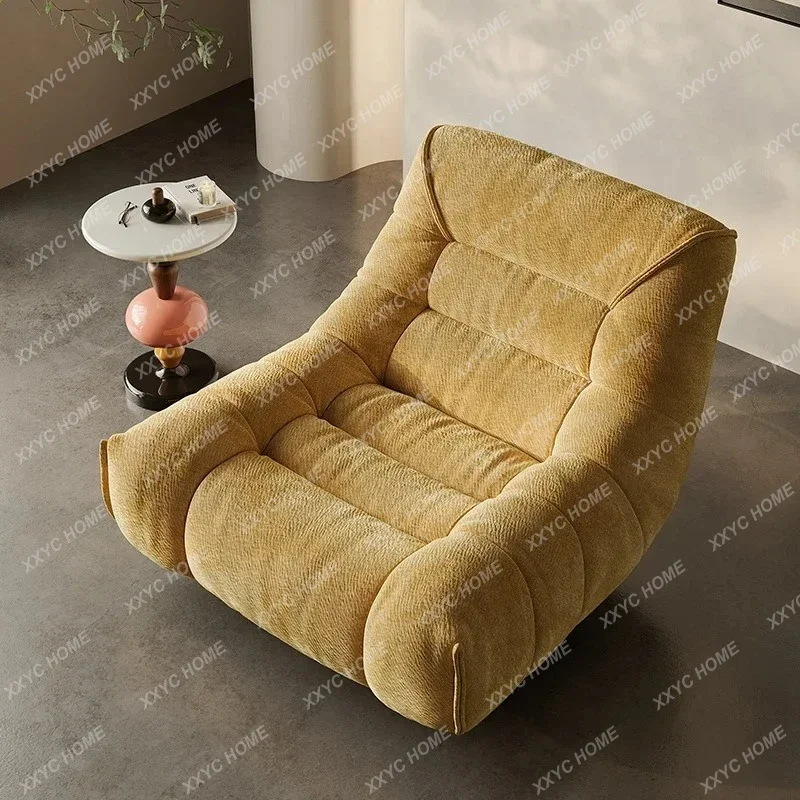 wminimalist rotating single sofa  single chair retro modern simple leisure chair