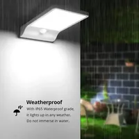 LED Solar Power PIR Motion Sensor Garden Wall Lights Household Outdoor IP65 Waterproof Solar Lamps Courtyard Patio Decoration
