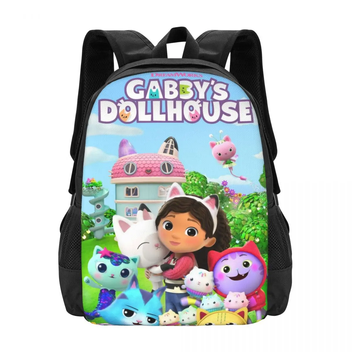 

Gabby Dollhouse Travel Laptop Backpack Bookbag Casual Daypack College School Computer Bag for Women & Men