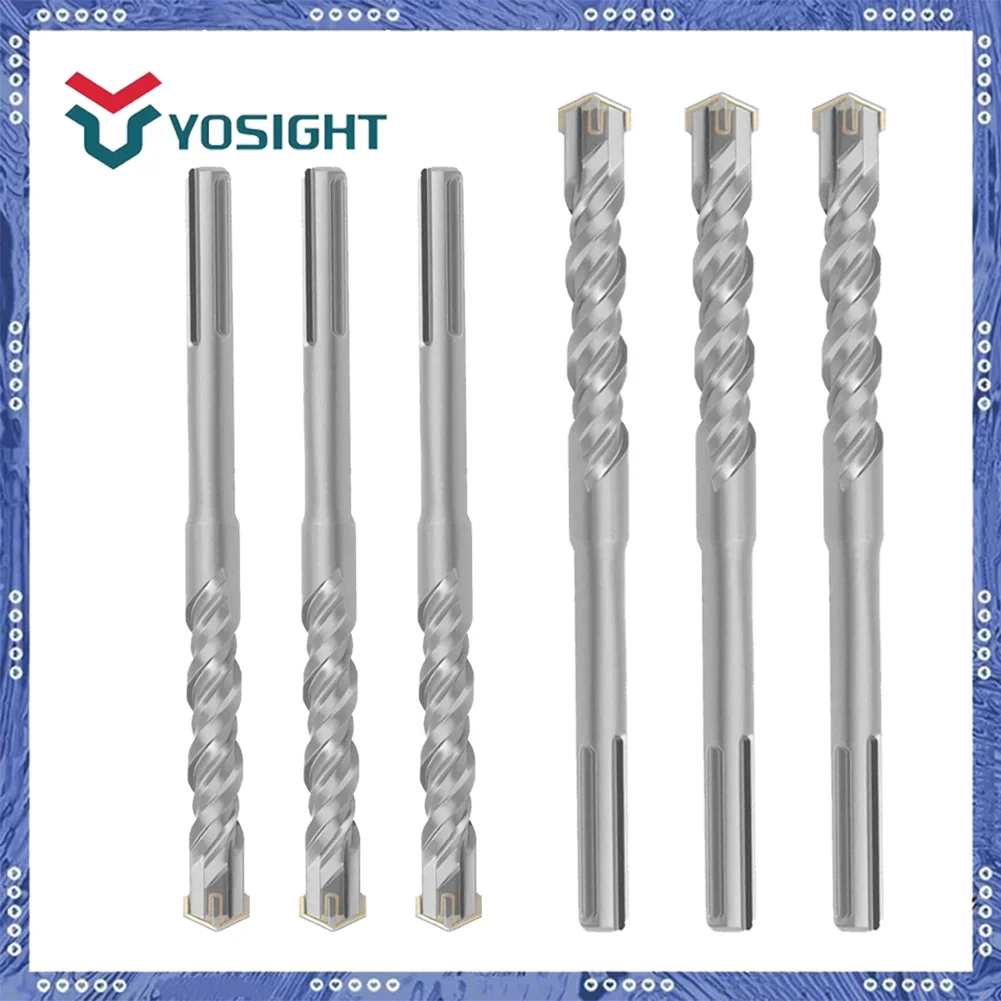 

Крестовая электрическая ударная дрель, расширенная, 340-1000 мм, SDS Plus, усиленная стена по бетону, твердый сплав, ударное сверло с четырьмя лезвиями