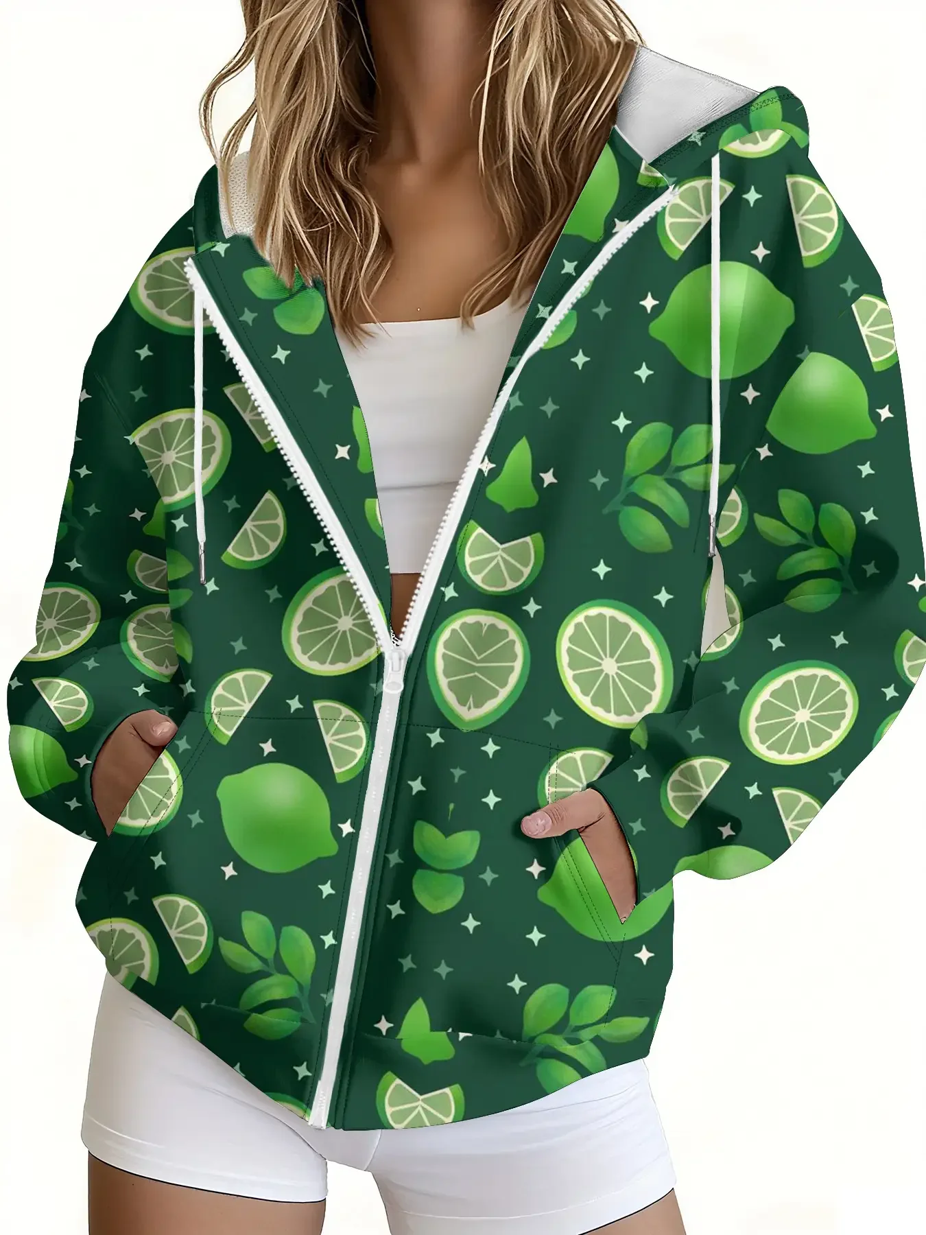 الخريف / الشتاء جديد الإنترنت المشاهير تنوعا معطف أزياء الفتيات هوديي المرأة نسيج مبهمة #5