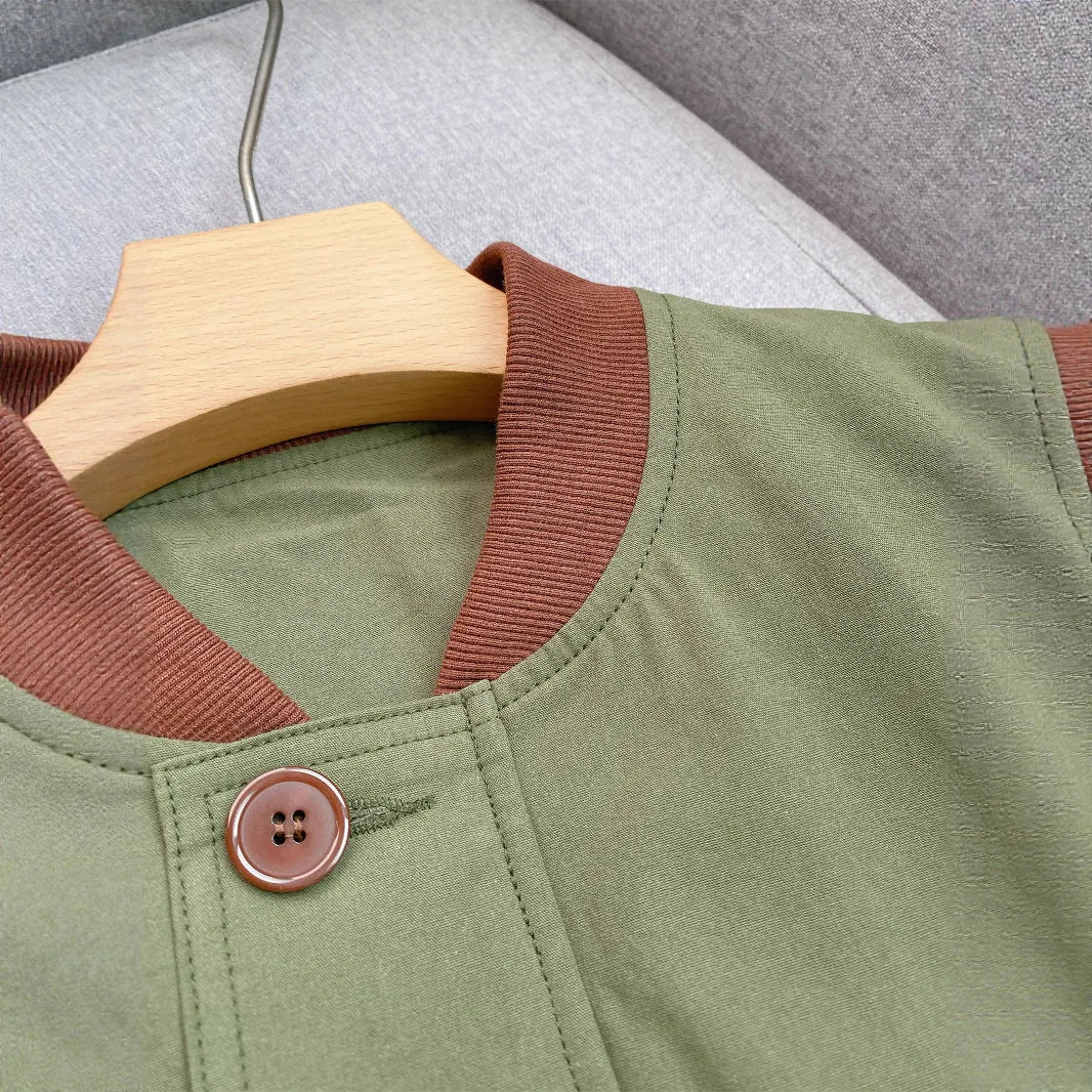 2025 가을 자수 야구 점퍼 여성 빈티지 워크웨어 코트 패셔너블 다용도 재킷