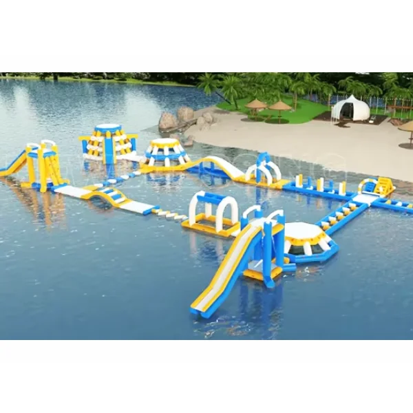 Kids Outdoor Water Park - Aufblasbarer Wasserpark für Erwachsene und Kinder: