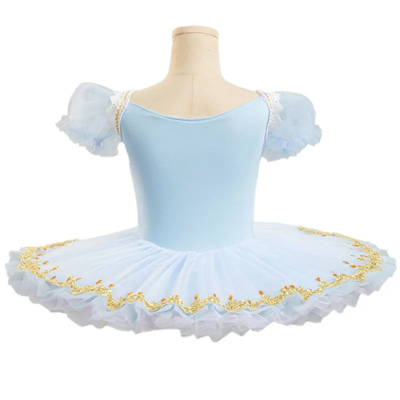 2023 Pink  and blue Professional Ballet Pancake Tutu For Girl YAGP TUTU Handmade Classical Ballet Costume Adult