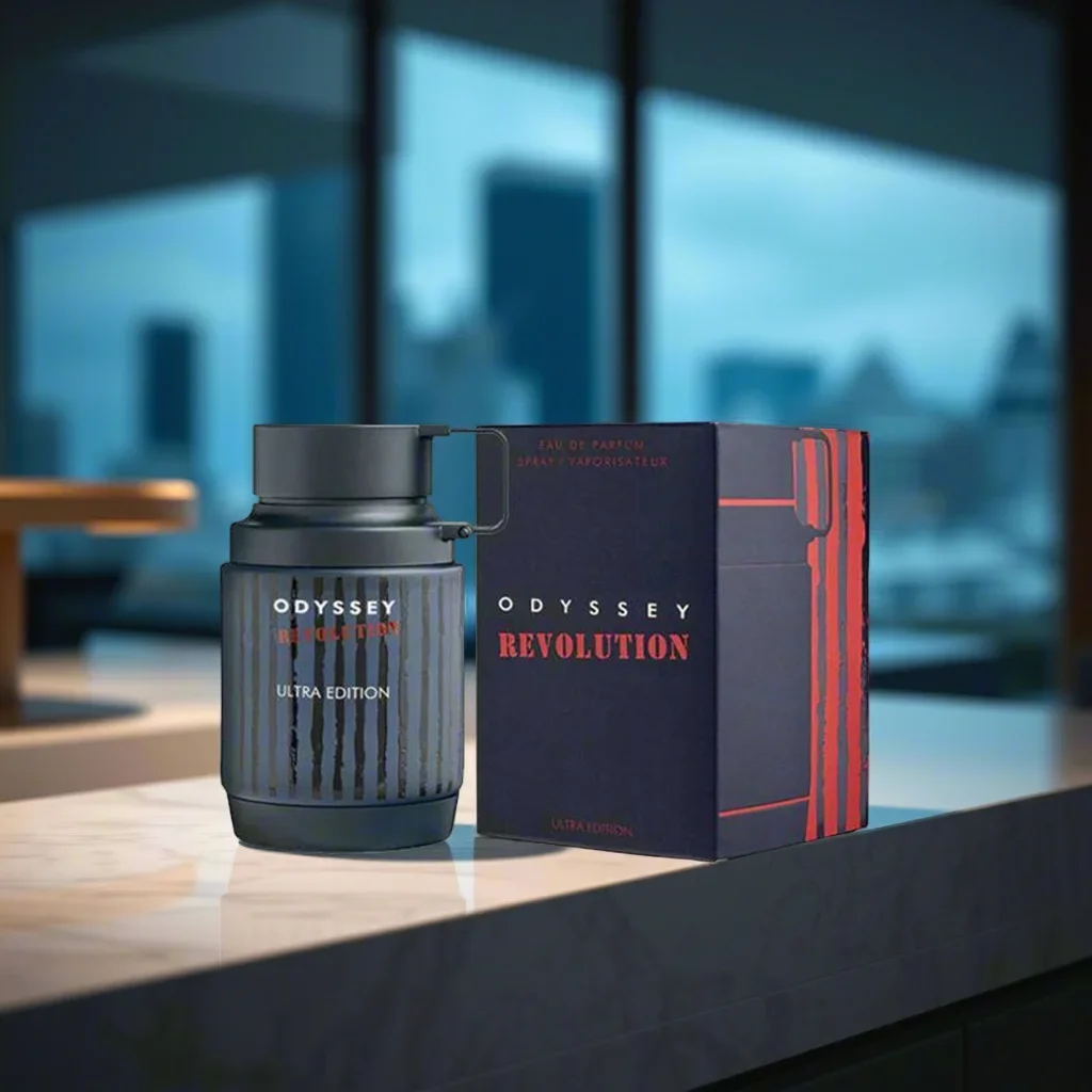 Armaf Odyssey Eau De Montagne und Revolution Ultra Edition EDP 3,4 Unzen 100 ml langlebiges Unisex-Holz-Vanille-Parfüm-Geschenk