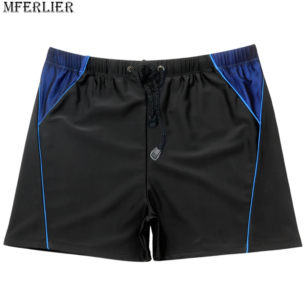 Calções esportivos para homens, tamanho grande, secagem rápida, respirável, conforto, elástico, para natação, praia, verão, 7xl