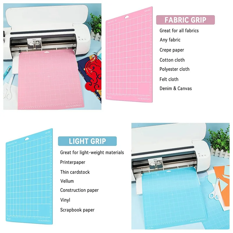 

【Hot Cake】10 Pack Cutting Mats - 12X12inch For Cricut Accessories - Explore Air 2/ Maker 2/3