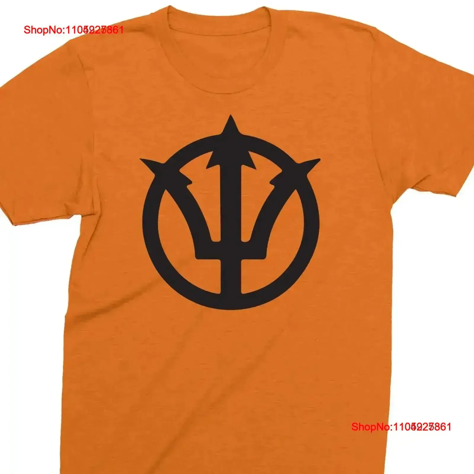 Tridente de Poseidon adultos camiseta novedad comedia divertida vintage lavado homme cómodo Casual elegante versátil vintage